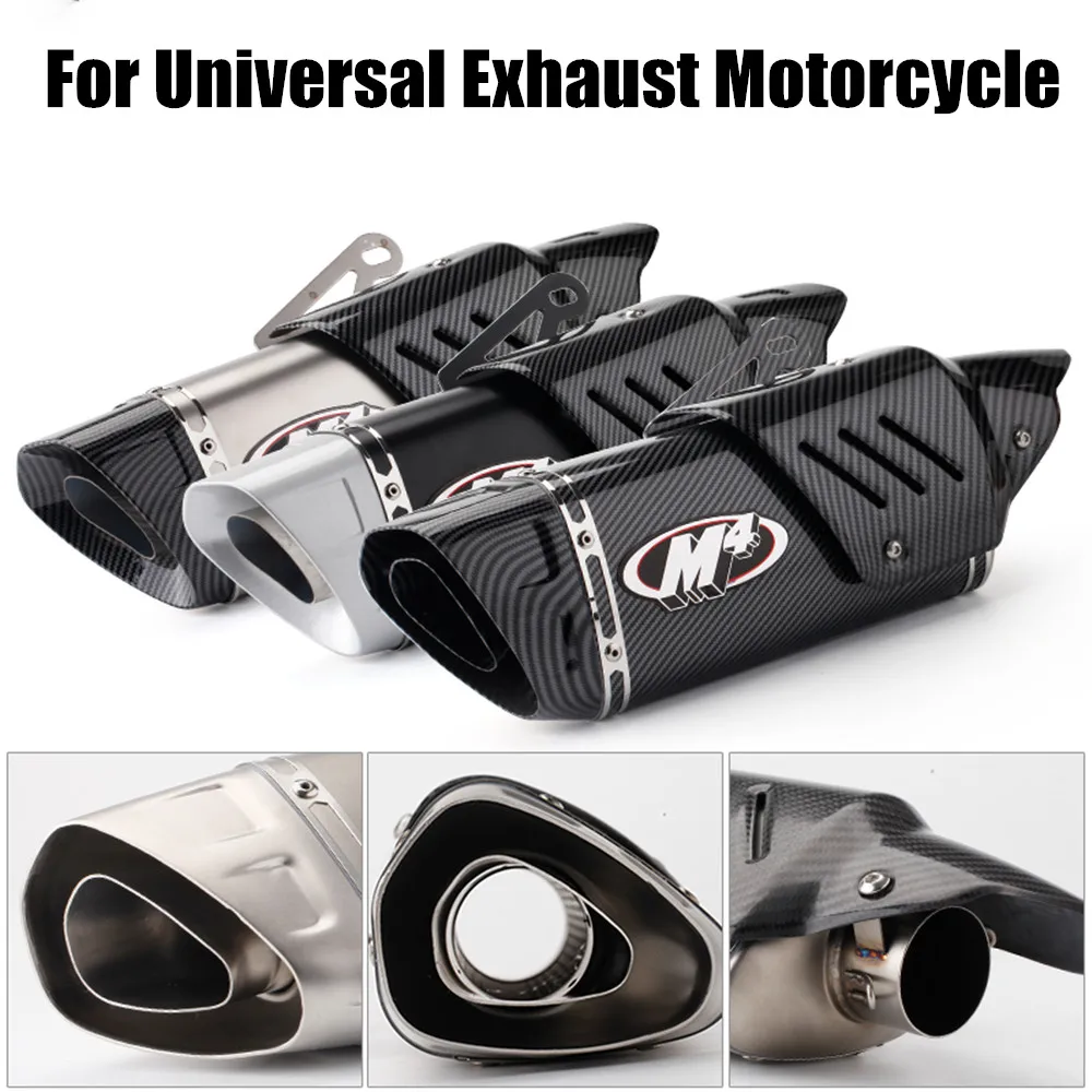 Tubo Di Scarico Per Moto Akrapovic Echappement Escape Moto Ricambi Modificato Universale Per Kawasaki Z1000 Z750