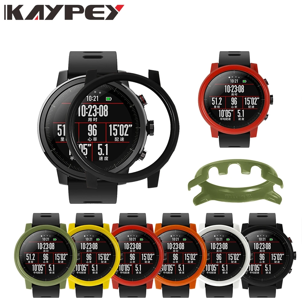 Custodia Protettiva Colorata Proteggi Guscio Per Huami Amazfit Stratos Smart Watch 2/2S Cornice Per Orologio Per Amazfit 2 Stratos Slim Cover Per Pc
