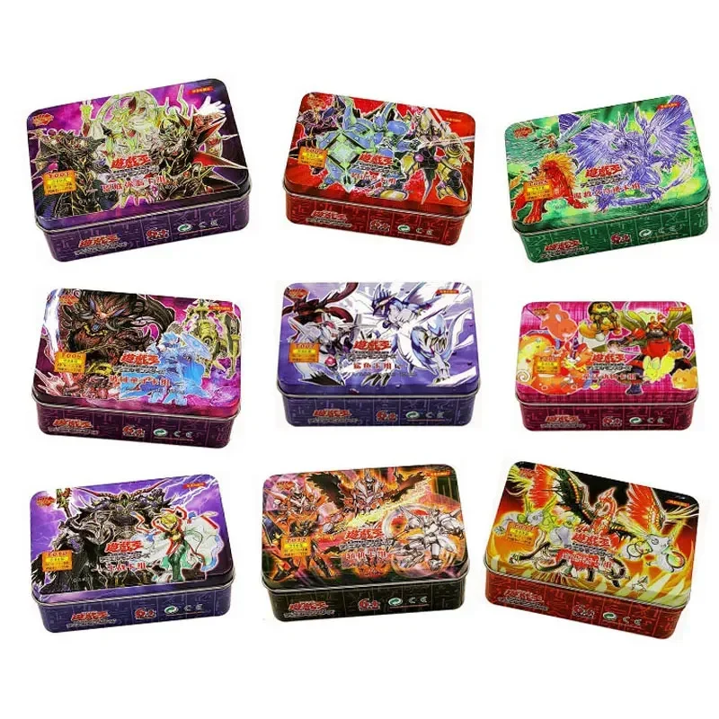 Yugioh Rare Cards Machina Megalith Unchained Anime Characters Collection Card Gift Toys Scatola Di Ferro