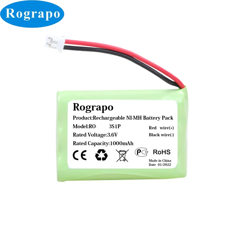 Nuovo 3.6V 1000Mah Ni-Mh Batteria Per Motorola Mbp-33 Mbp33S Mbp36 Mbp36S Mbp36Pu Mbp43 Mbp41 Cb94-01A Baby Monitor Batteria