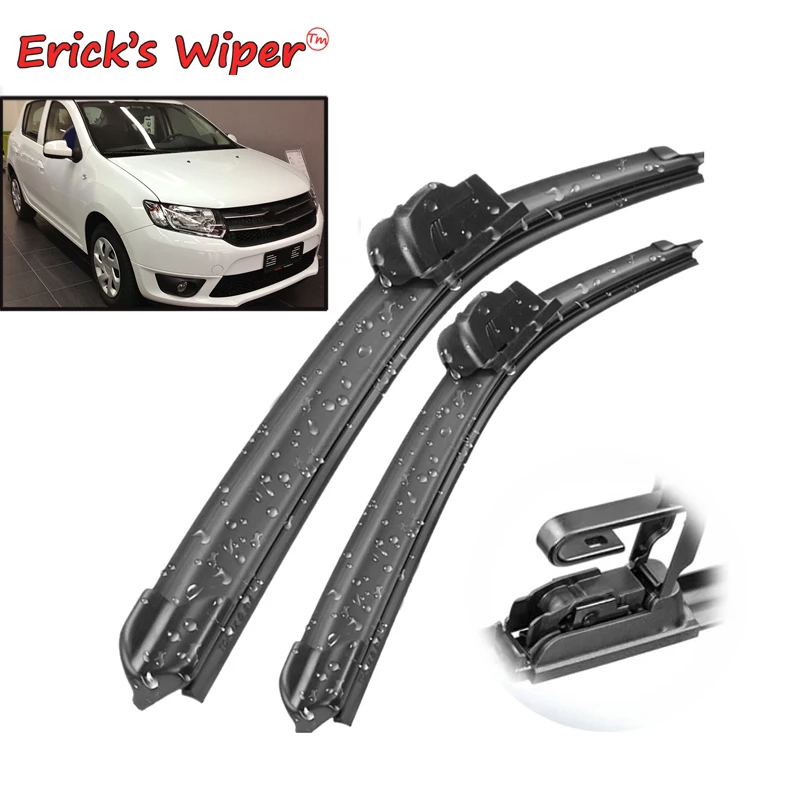 Ener'S Wiper Lhd Spazzole Tergicristallo Anteriori Per Dacia Renault Sandero Mk2 2012 - 2014 Parabrezza Parabrezza Spazzole Antipioggia 20 "+ 22"