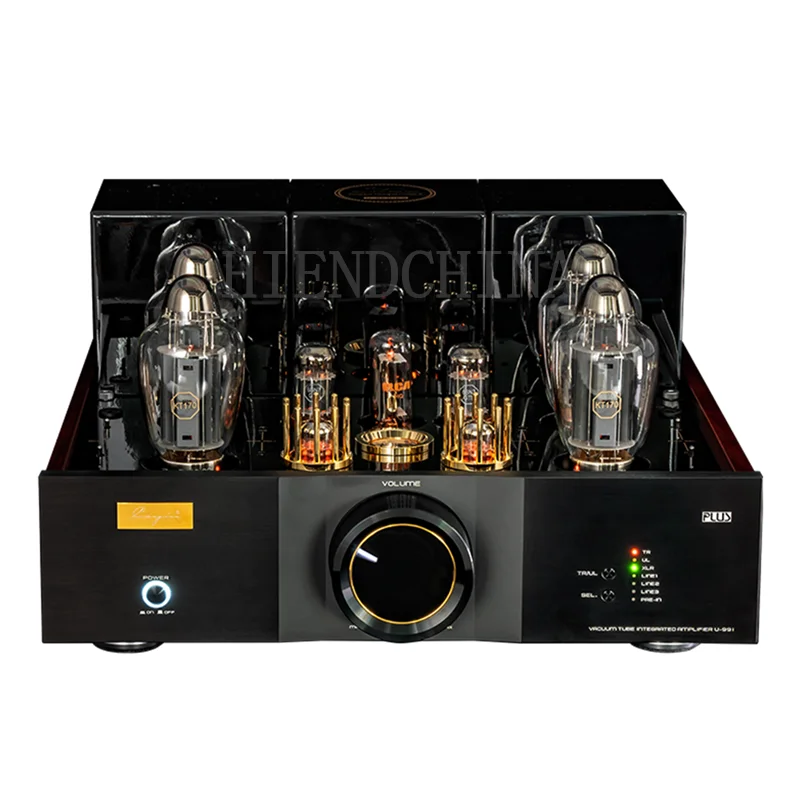Cayin U-99I Plus Amplificatore Di Potenza Audio Combinato Tubo A Vuoto Tung-Sol Kt170 * 4 Push-Pull Classe Ab1 Tr: 78W * 2 Super Liner: 135W * 2