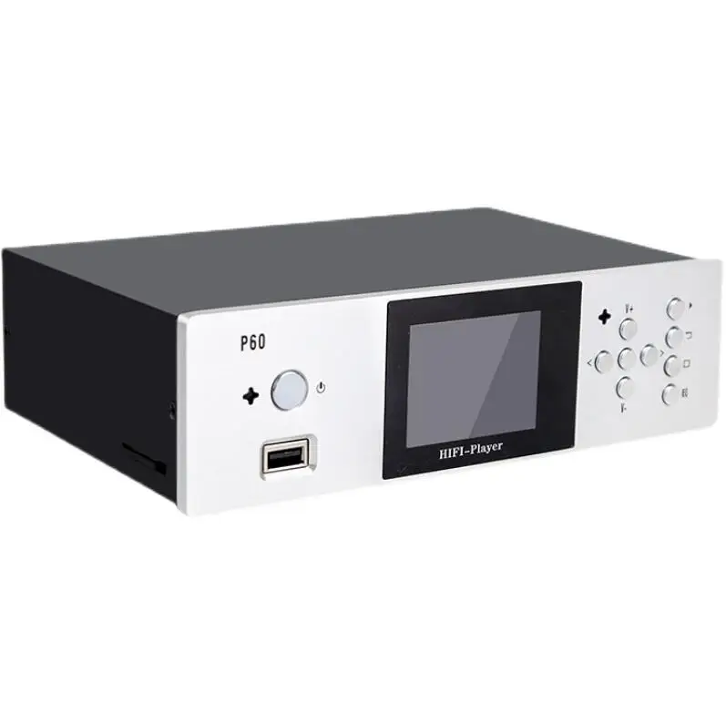 P60 Cd Player Dac 9038Q2M Hard Disk Sd Card U Disk Bt 5.1Dts 3.5Mm Uscita Cuffie Giradischi Digitale