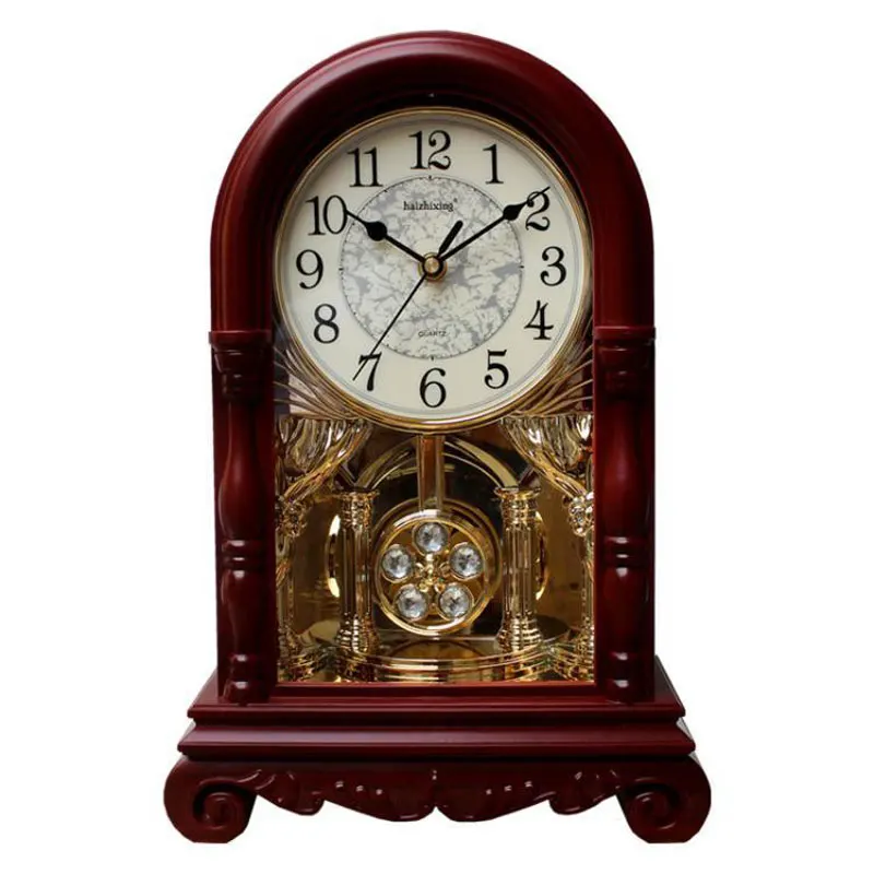 Retro Orologio Da Parete A Pendolo Di Lusso Di Grandi Dimensioni Scrivania Soggiorno Vintage Orologio A Pendolo Da Parete Orologi In Legno Orologio Un