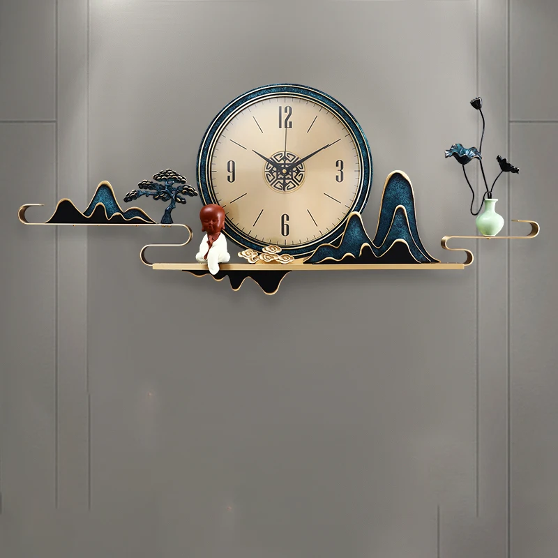 Insolito Extra Large Old Vintage Metal Orologi Da Parete Silent Hall Orologio Da Parete Minimalista Retro Orologio Da Parete Wall Mural Clock