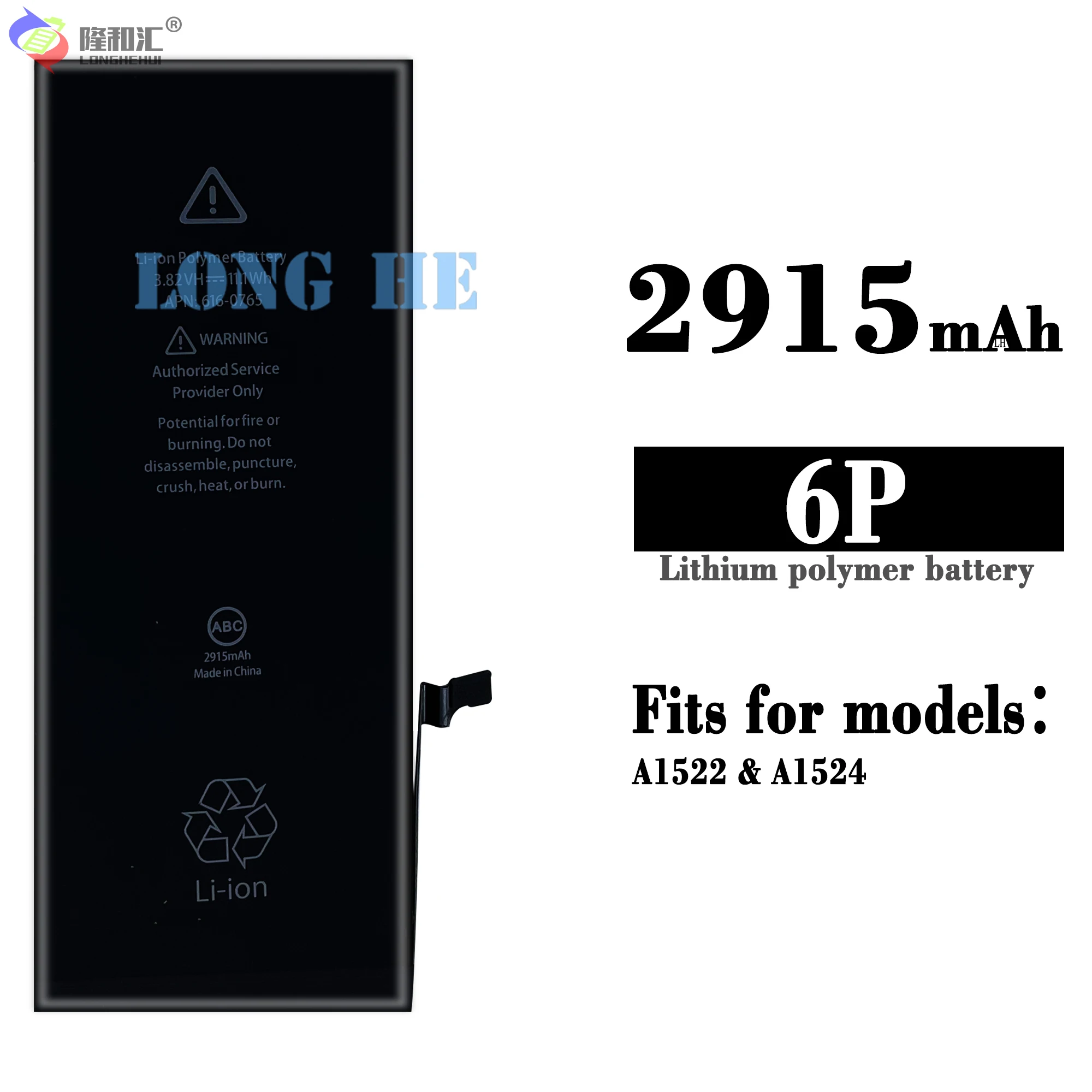 Batteria Del Telefono 2915Mah Per Iphone 6 Plus A1522 A1524 A1586 A1589 A1593 Batteria Con Macchina Completa