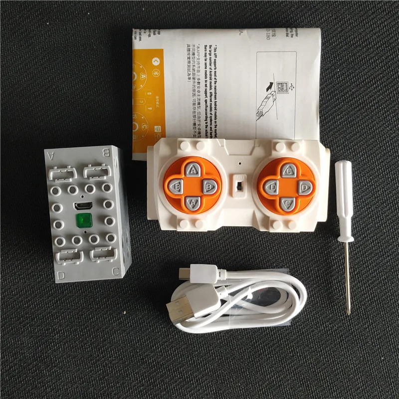 Nuovo Adatto Per Ios 9.0 E Sistema Android Sbrick Buwizz Telefono Cellulare Telecomando Bluetooth Scatola Batteria Al Litio A 4 Canali