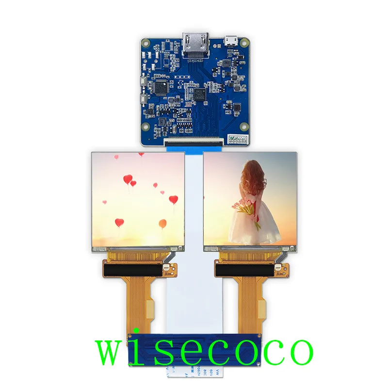2.9 Pollici Da 2.89 Pollici 1440X1440 2K Tft Lcd Screen Display Per Dell Visiera Finestre Misto Realtà Auricolare Hololens Ar Vr Mr