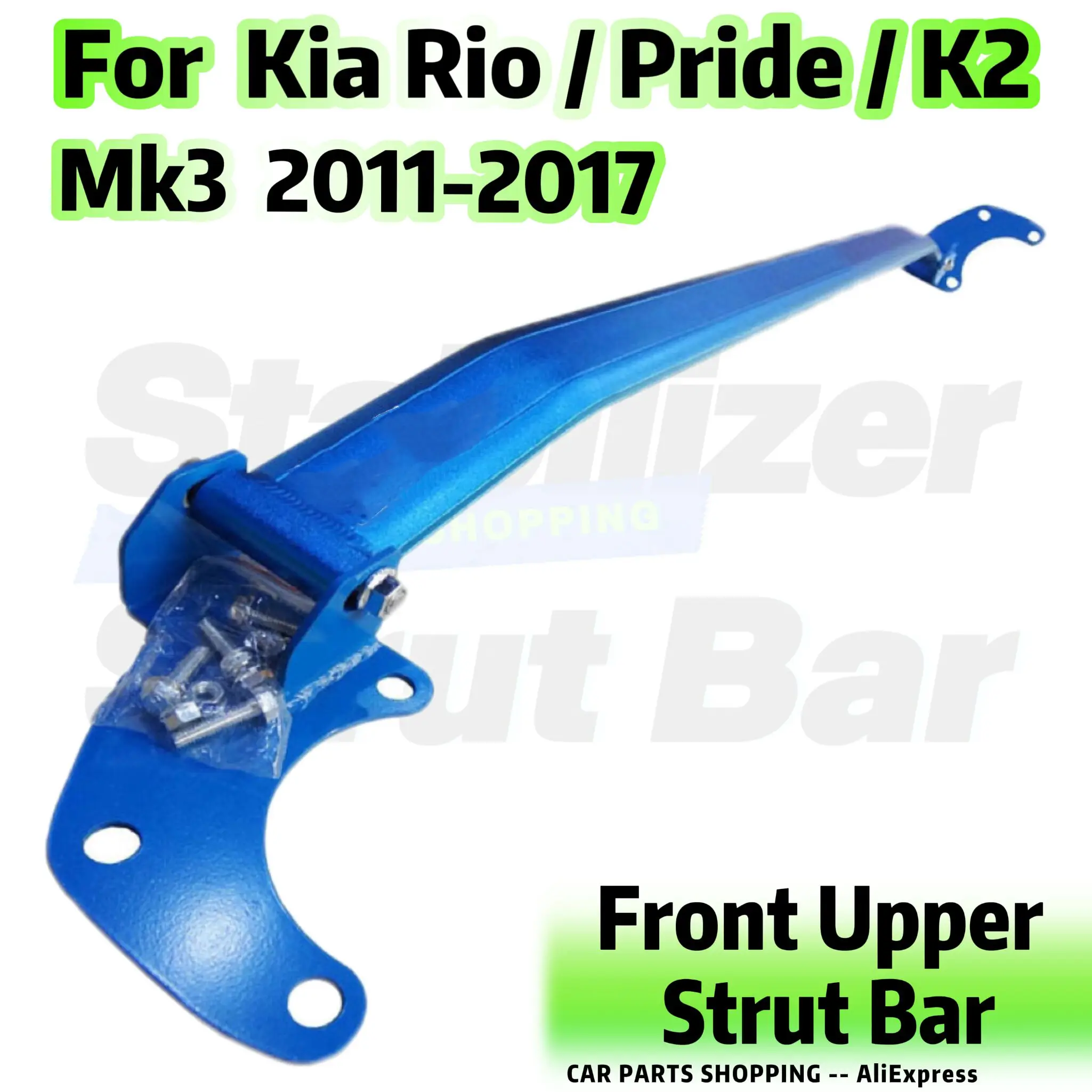 Barra Del Puntone Anteriore Per Kia Rio K2 Pride Ub Qb 2011-2017 Stabilizzatore Del Motore Superiore Stb Strut Tower Brace Anti-Sway Sospensione Balan