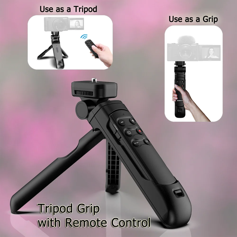 Sostituisci Sony Gp-Vpt2Bt Wireless Remote Camera Shooting Grip Vlogging Treppiede Selfie Stick Per Sony A6700 A7Iv A7Rv Zv-1Ii Zv-1F