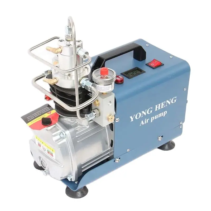 4500Psi 300 Bar Elettrica Ad Alta Pressione Pcp Fucile Pompa Di Aria Di Raffreddamento Ad Acqua Di Fucile Ad Aria Compressa Scuba Compressore D'Aria
