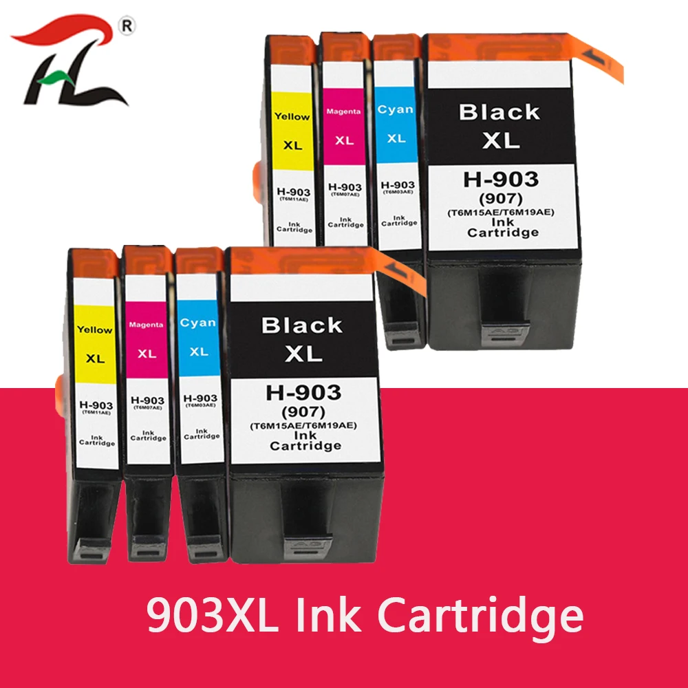 Cartuccia D'Inchiostro 903Xl Compatibile Per Stampante Hp 903 907 903Xl 907Xl 903Xl 907Xl Officejet 6950 6960 6961 6963 6964 6965 6970 6975