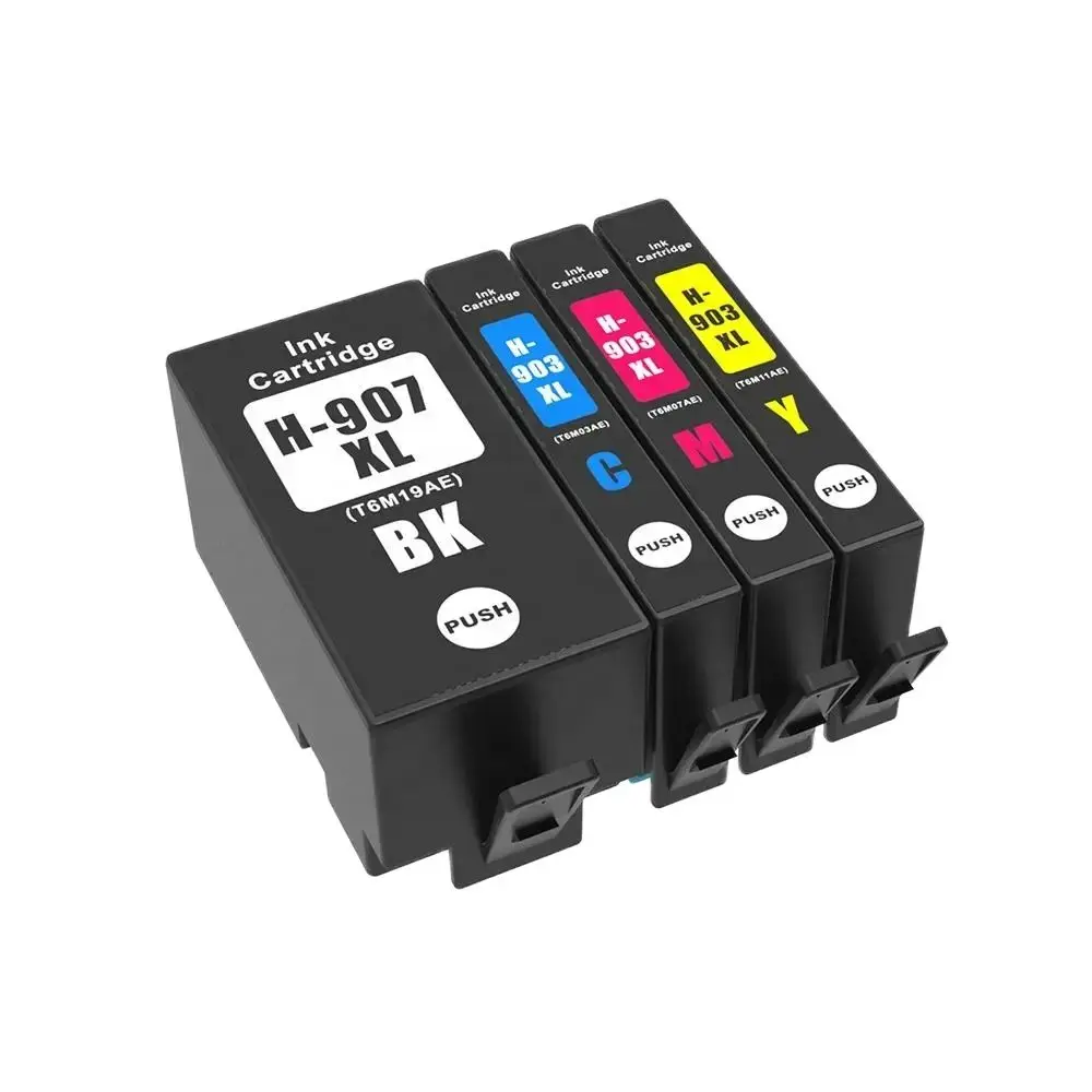 903 907 Xl 903Xl 907Xl Cartuccia D'Inchiostro Compatibile Con Colori Premium Per Hp903Xl Per Stampante Hp Officejet Pro 6960 6970 6950
