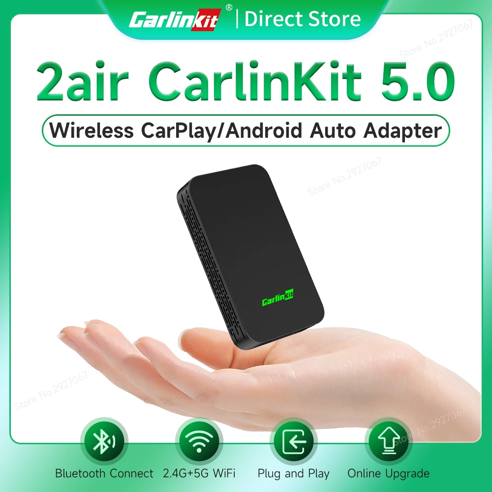 Carlinkit 5.0 Wireless Android Auto Carplay Adapter Carlinkit 4.0 Mini Car Play Box Per Chevrolet Toyota Vw Opel Porsche Volvo