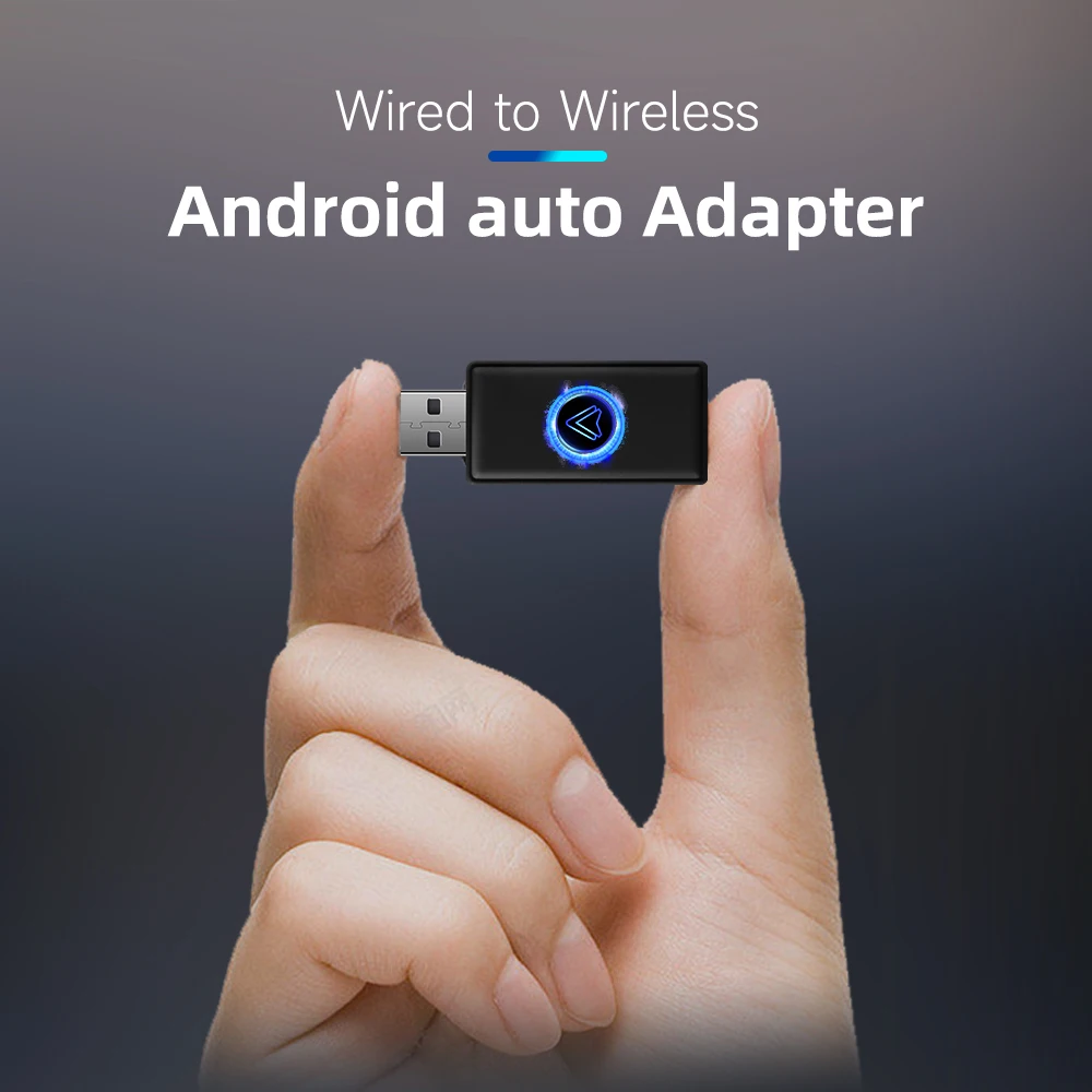 Il Più Nuovo Mini Body Android Auto Wireless Adapter Smart Ai Box Car Oem Wired Android Auto To Wireless Usb Dongle Bluetooth Wifi
