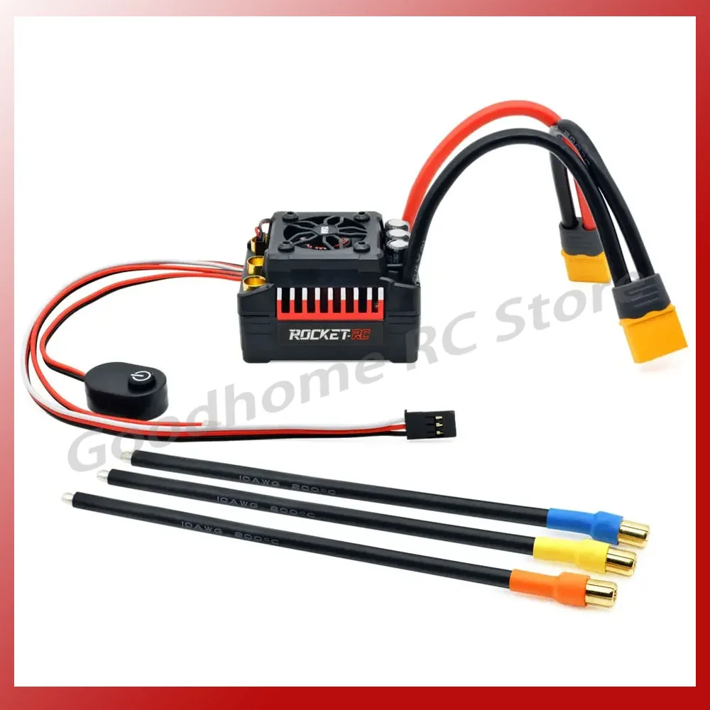 Surpass Hobby Rocket Rc Esc 120A Brushless Esc 150A 4S Supersonic Per 1/7 1/8 Rc Car Buggy Rc Toys Motor