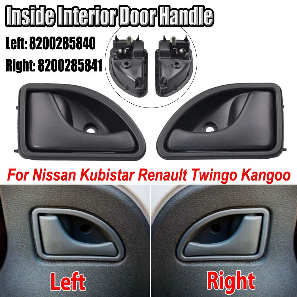 Maniglia Interna Interna Sinistra E Destra Per Renault Twingo 1993 ~ 2007 Kangoo 2001 ~ 2007 Nissan Kubistar 1997 ~ 2007 8200285840
