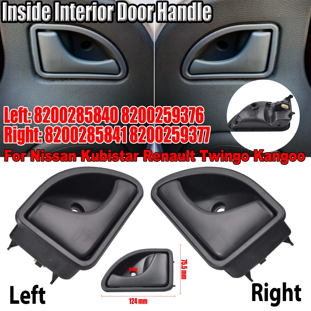 8200285840 8200285841 Per Renault Twingo 1993-2007 Kangoo 2001-2007 Per Nissan Kubistar 1997-2007 Maniglia Della Porta Interna Dell'Auto