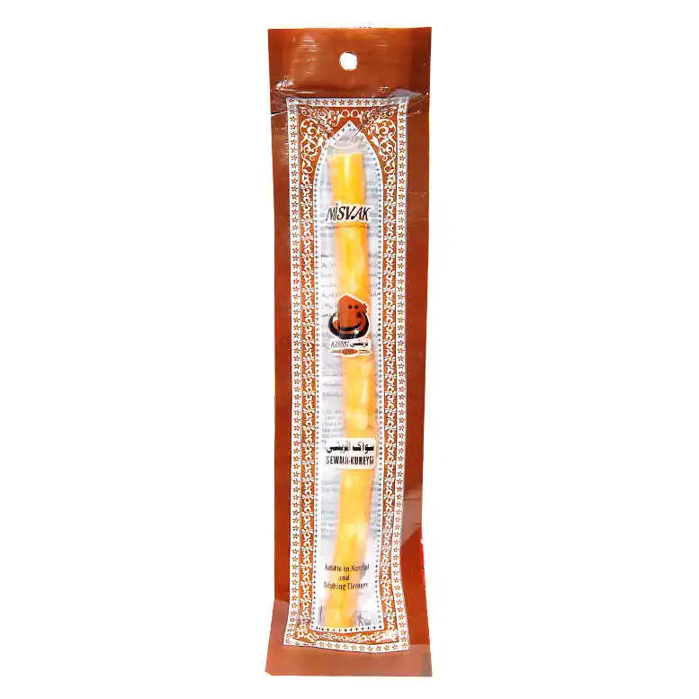 Sacchetto Sottovuoto Naturale Miswak Takribi 15 Cm Taglia Media 1 Pz