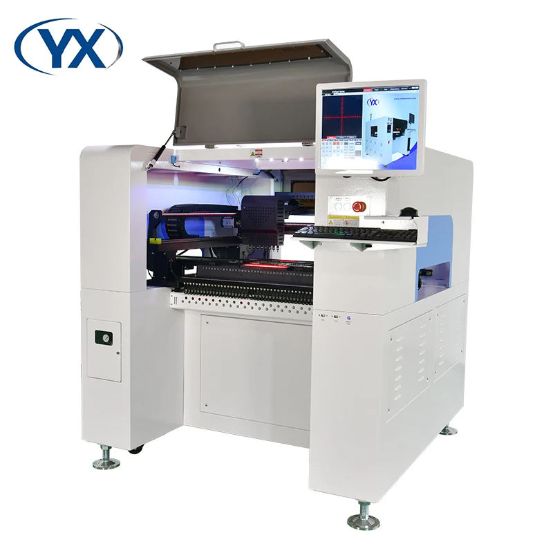 Grande Promozione In Eu Advanced Pick And Place Machine / Chip Shooter Per La Produzione Di Linee Pcb
