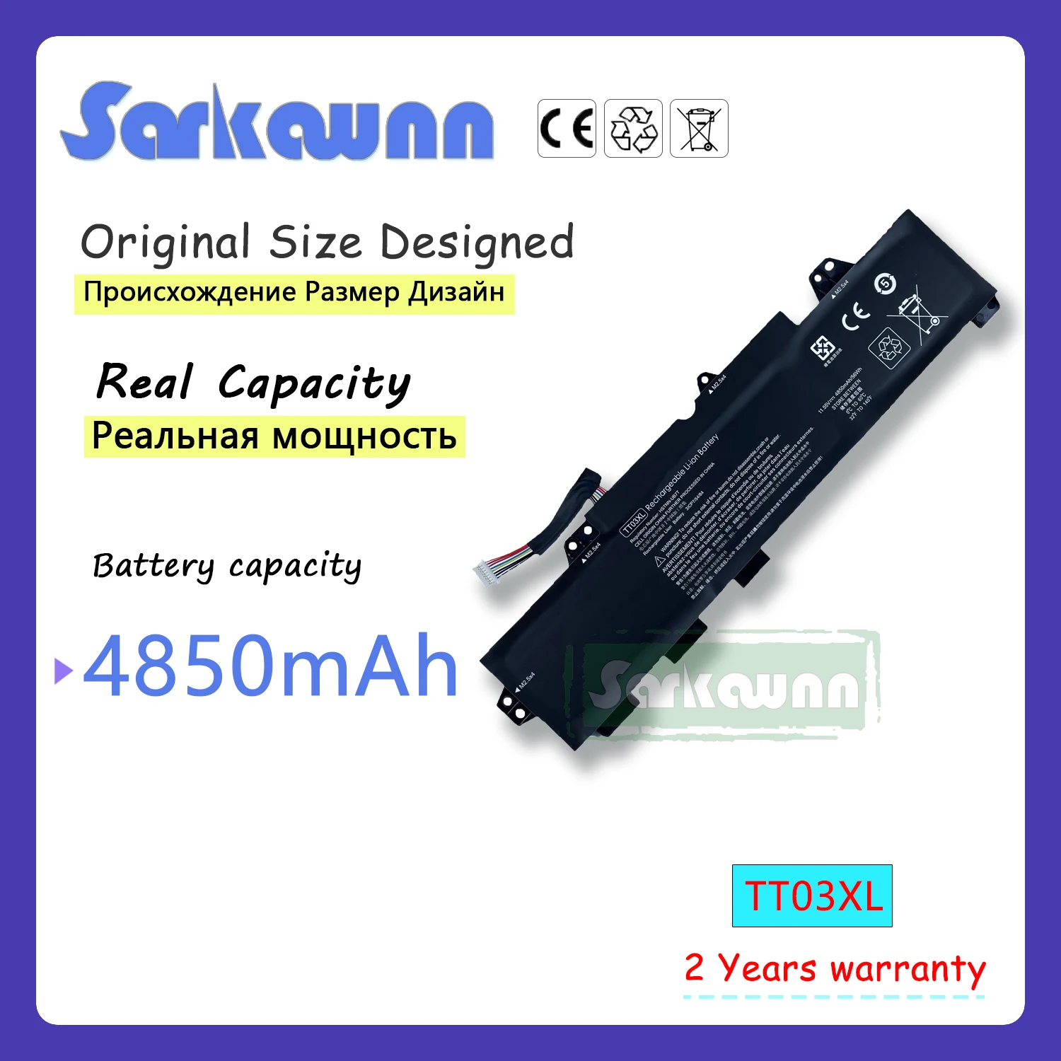 Prezzo Ragionevole Batteria Per Laptop 11.55V 4850Mah Tt03Xl Per Hp Elitebook 850 G5