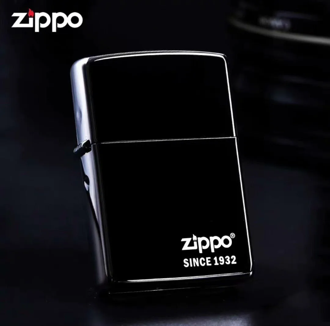 Accendino Zippo Black Ice Dal 1932 Collezione Di Design Classico In Scatola