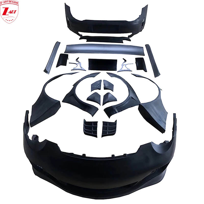 Z-Art Kit Corpo Largo Per Porsche 911 Kit Carrozzeria Retrofit Per Kit Carrozzeria Tuning 997 Per Porsche 911 Turbo Turbo S 2008-2012 Kit Refit