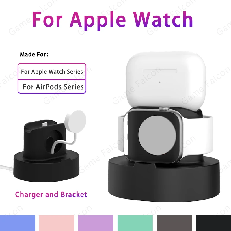 Per Apple Watch Charger Airpod Supporto Di Ricarica Dock Per Apple Watch Series 9 8 7 Se E Airpods Pro Supporto Di Ricarica