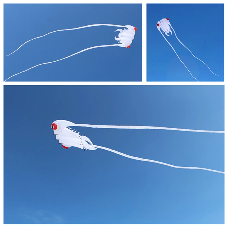 Spedizione Gratuita Big Trilobites Kite Fly Weifang Big Soft Kite Reel Per Adulti Giocattoli All'Aperto Paracadute Professionale Windsurf