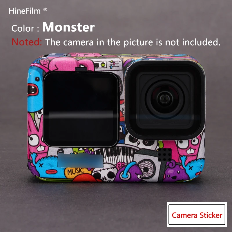 Hero 11 / Hero 12 Camera Decal Skins Gopro 12 Wrap Cover Per Gopro Hero 11 Black Action Camera Premium Sticker Pellicola Protettiva