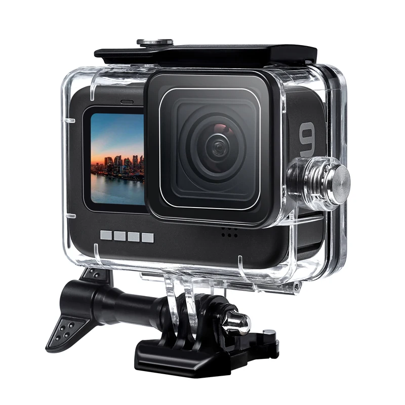 Custodia Impermeabile Per Gopro Hero 11 10 9 Black Action Camera Underwater 50M Custodia Protettiva Per Accessori Gopro 10