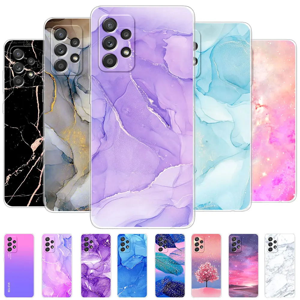Per Samsung A33 5G Custodia Cover Posteriore Moda Per Samsung Galaxy A33 5G Paraurti Morbido In Silicone Per Samsung A 33 5G Funda Coque