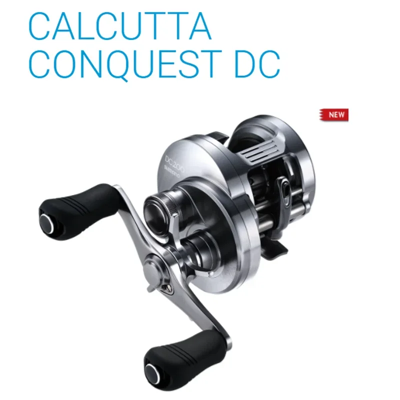 Nuovo 2019 Originale Shimano Calcutta Conquest Dc 200 201 Baitcasting Della Bobina Di Pesca Cq Dc Ruota Lure