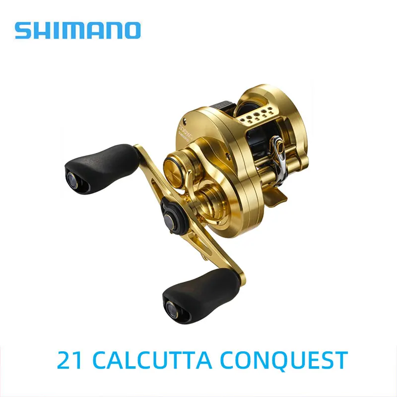 2021 New Original Shimano Reel Calcutta Conquest 101 101Hg 200 201Hg  Saltwater Baitcasting Fishing Wheel Made In Japan