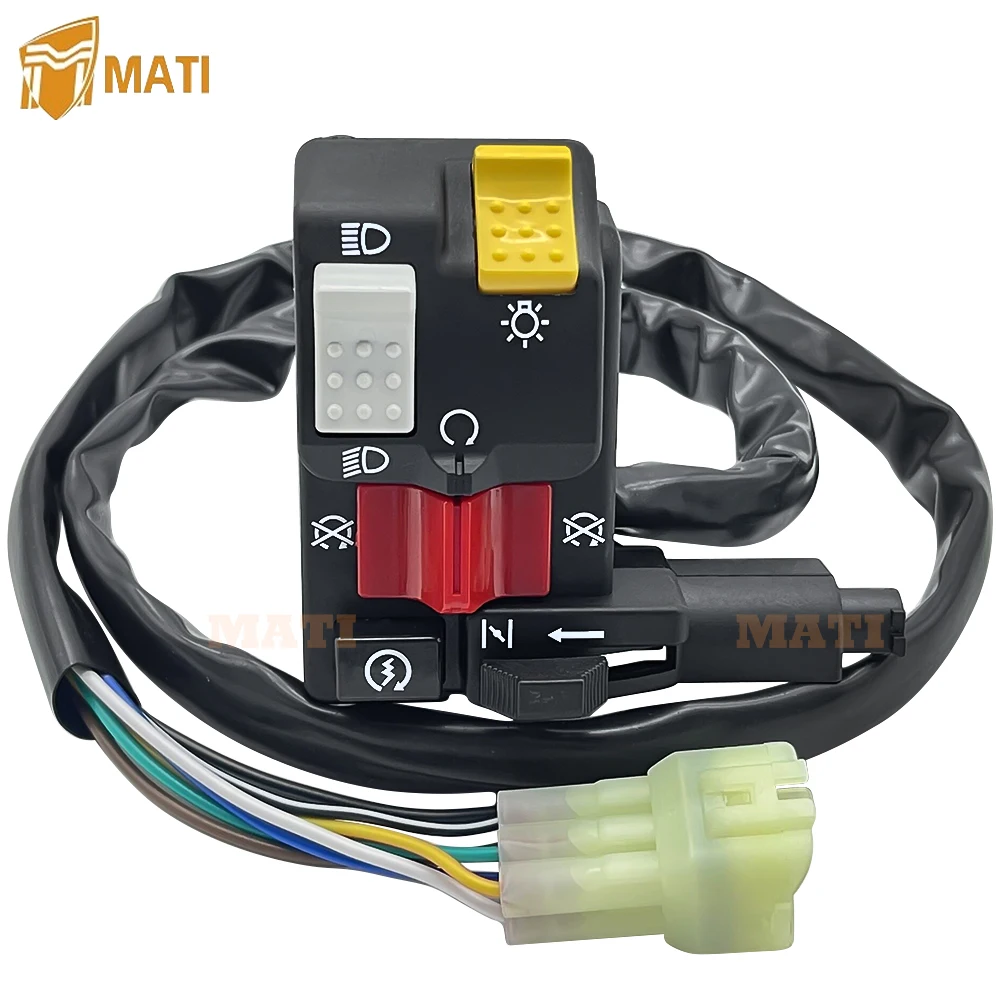 Interruttore Manubrio Start Kill Stop Faro Per Honda Trx400 Fw Foreman 400 4X4 Trx450 Fm Fourtrax Foreman 400 S 35020-Hm7-A00