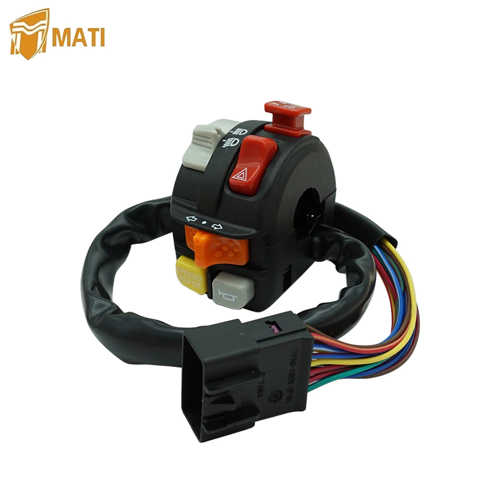 Interruttore Manubrio Sinistro Per Polaris Atv Scrambler Trail Blazer Trail Boss Sportsman 330 500 550 570 850 1000 Forest #4012435