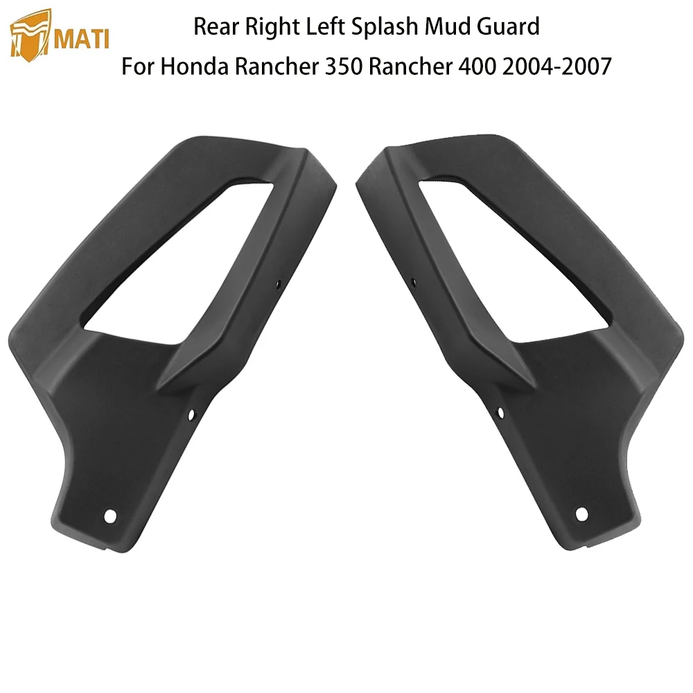 Mati Parafango Posteriore Destro Sinistro Per Honda Rancher 350 Rancher 400 2004-2007 Muslimate