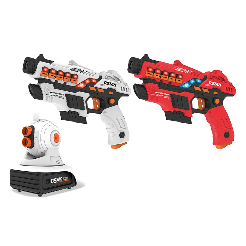 Tag Laser Elettrico Proiettore A Infrarossi Pistola Giocattolo Arma Blaster Pistola Laser Gioco Di Battaglia Interazione Giocattolo Per Ragazzo Indoor