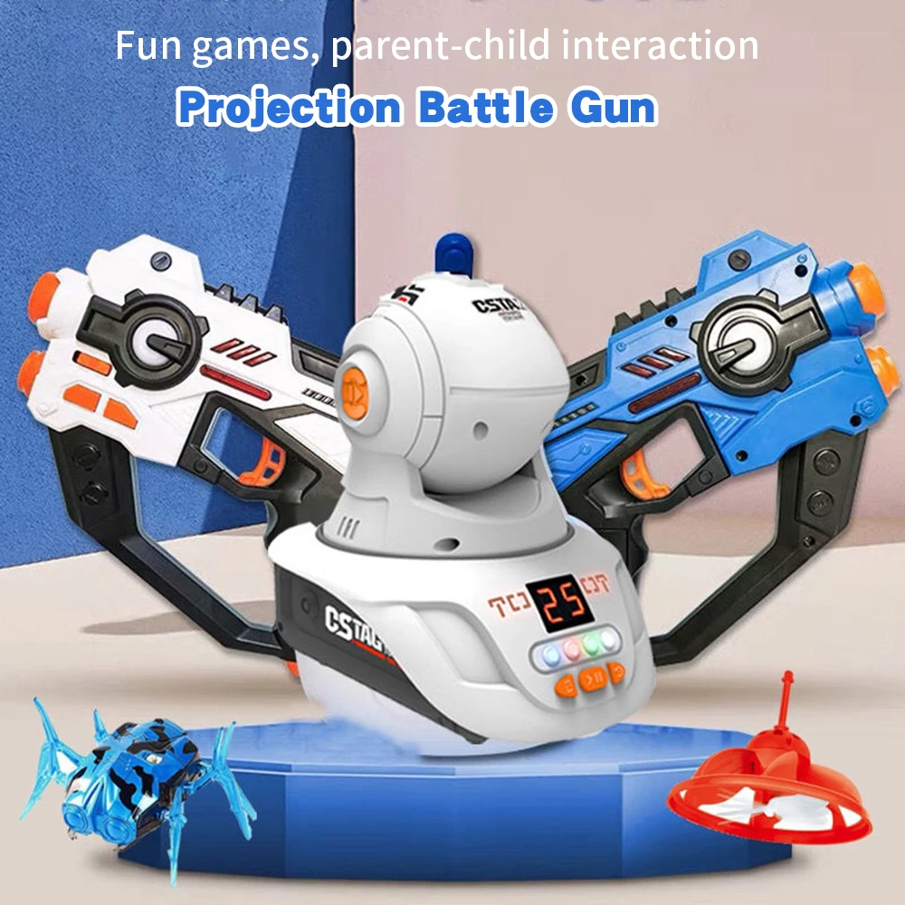 Tag Laser Elettrico Proiettore A Infrarossi Pistole Giocattolo Arma Blaster Pistola Laser Battle Kit Giochi Di Interazione Per Ragazzi Indoor Outdoor