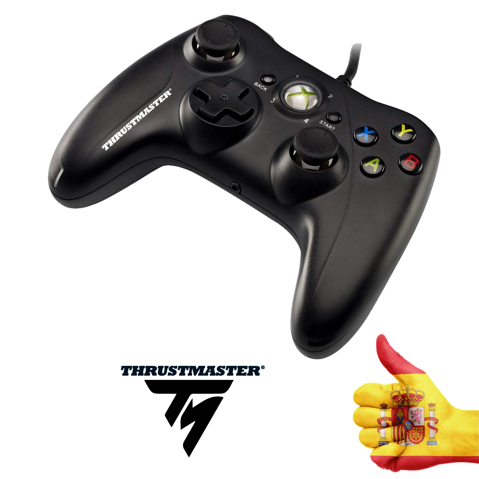I Inviare Thrustmaster Gpx-Gamepad-Xbox360/Pc-Dos Motori A Vibrazione