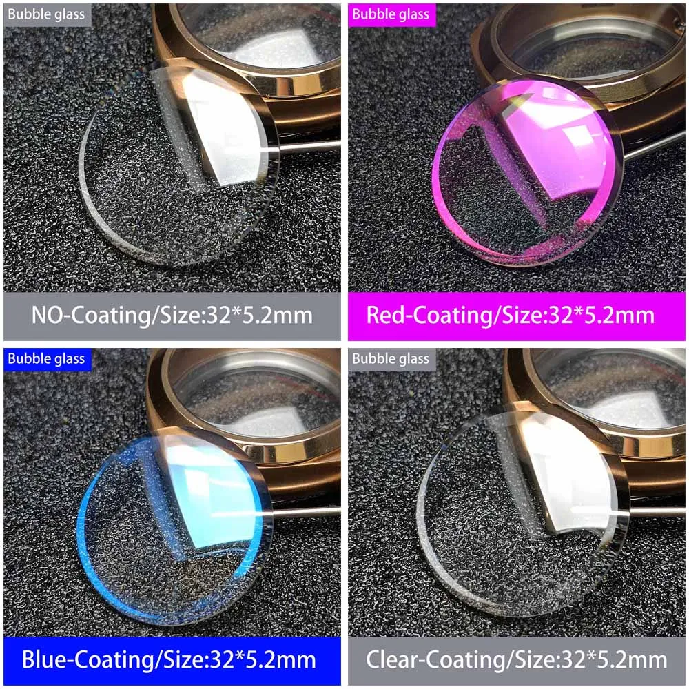 32X5.2X3.0Mm Orologio In Cristallo Per Seiko 6309-7040 6309-7049 6309-7290 7002-7009 7002-700A 7548-700C 7548-700F 7548-700H Mod Parts