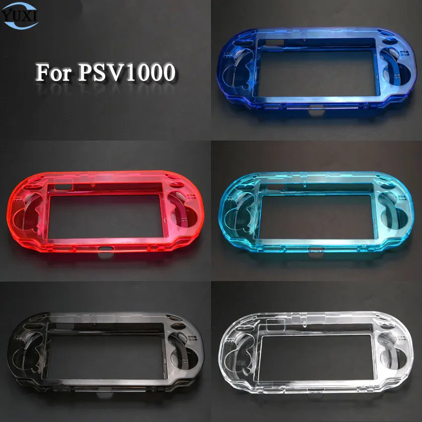 Yuxi Clear Hard Case Cover Protettiva Trasparente Shell Skin Per Psv1000 Psvita Ps Vita Psv 1000 Crystal Body Protector