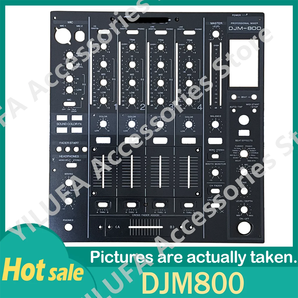 Djm800 Djm-800 Nuovo Pannello Frontale Dnb1144 Fader Dah2427 Dah2426