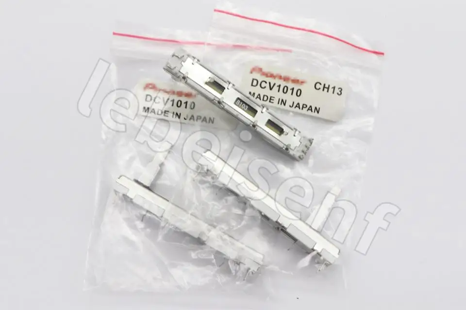 10 Pz 60Mm Per Pioneer Djm 350 600 700 800 Push Fader Potenziometro A Scorrimento Dritto Mixer Dj B10Kx2