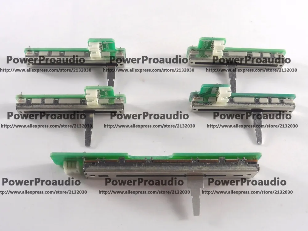 5 Pezzi Ch1 Ch2 Ch3 Ch4 X Fader Per Pioneer Djm 800 Dwx2537 2538 2539 2540 2541
