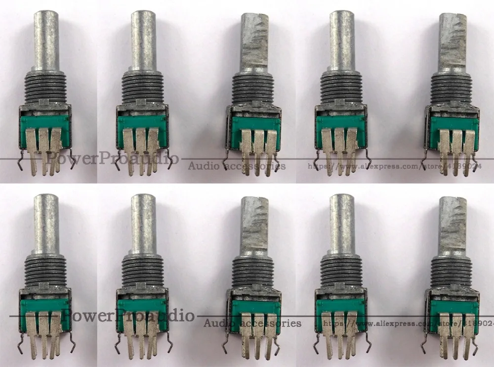 10 Pcs Eq Potenziometro Pot Controllo Rotativo Per Pioneer Djm 700 800 900 Dcs1065 Dcs1100