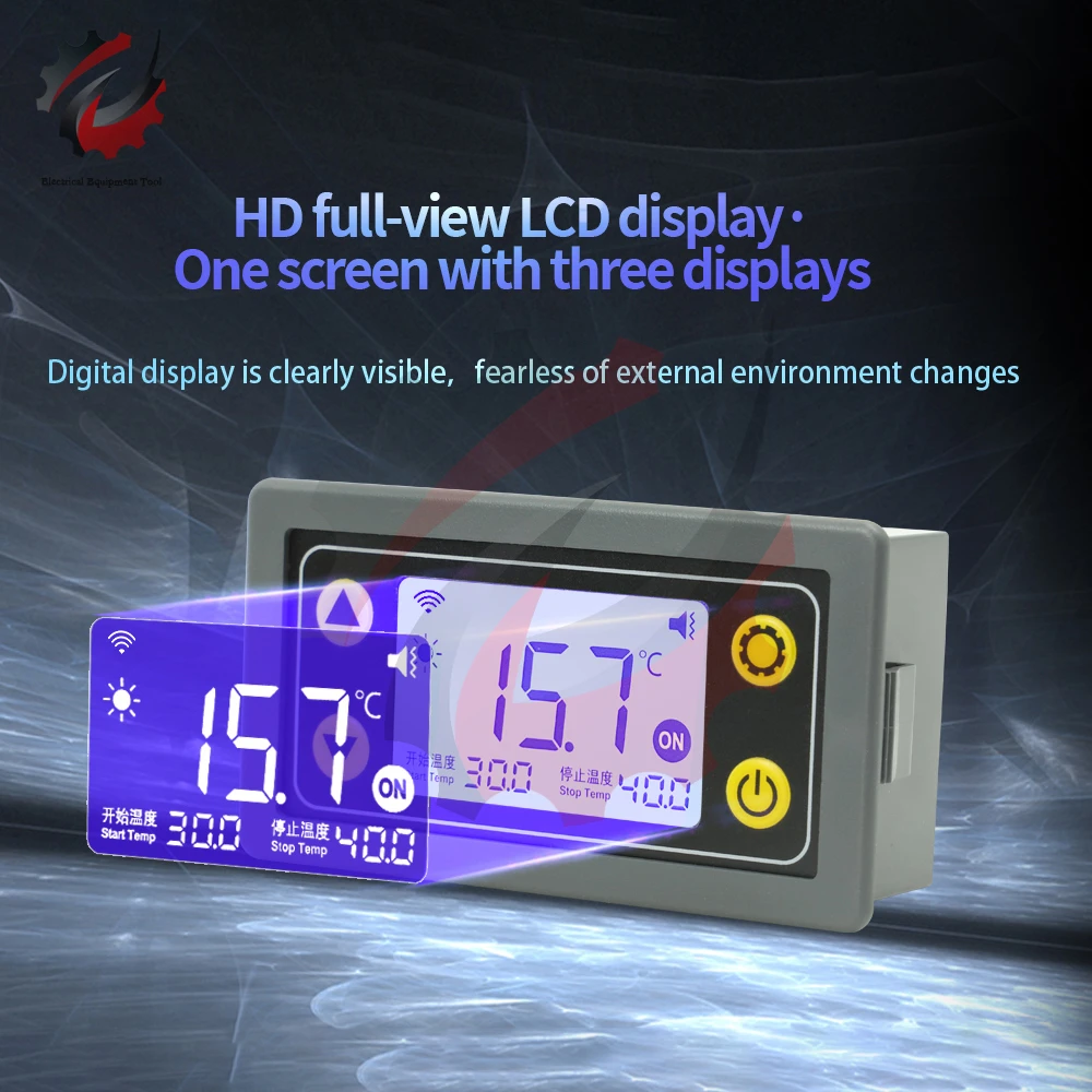 Dc 6-30V St10 Smart Temperature Controller Remote Wifi Digital Control Termostato Termoregolatore Sensore Relè Riscaldamento Raffreddamento