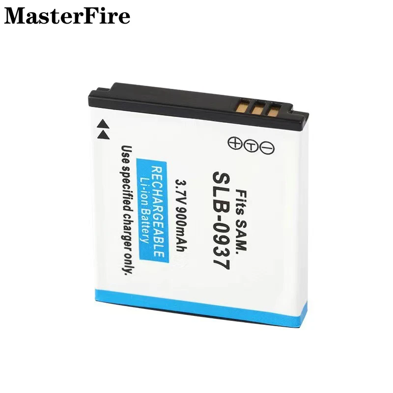 Batteria Per Fotocamera 4X Slb-0937 Slb0937 900Mah 3.7V Per Batterie Samsung Cl5, I8, Pl10, Digimax L730, Digimax L830, Nv4, Nv33, St10