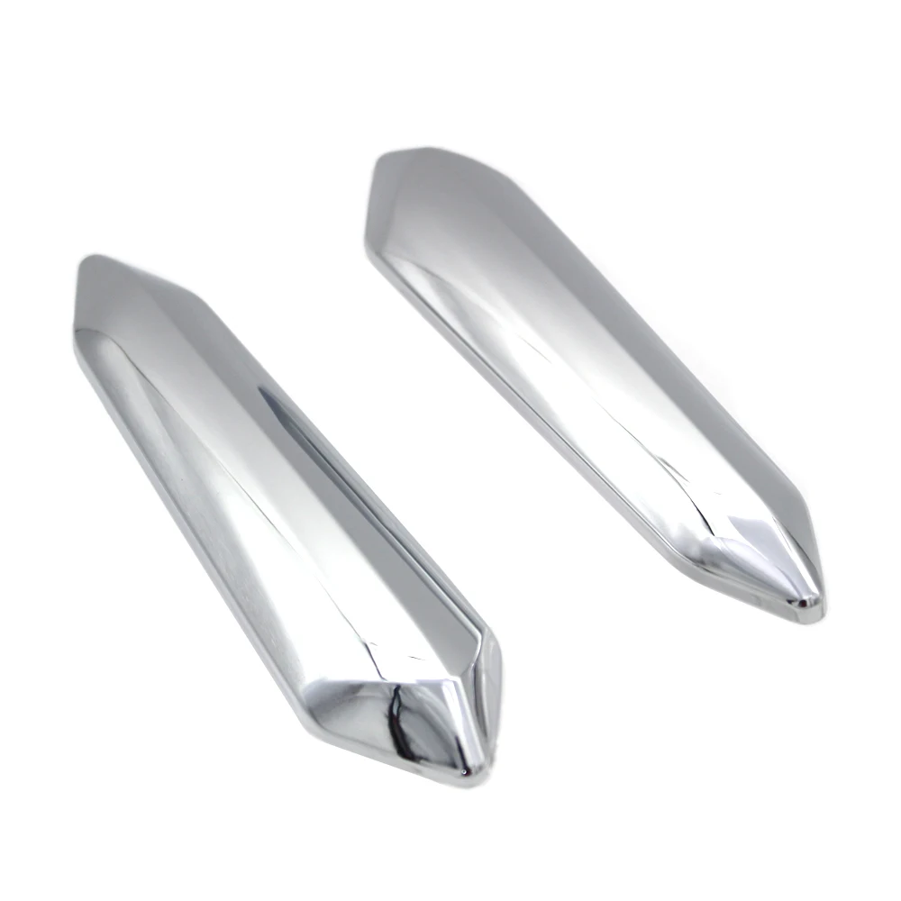 1 Pair Chrome Motorcycle Windshield Windscreen Strut Covers For Honda Goldwing Gl1800 Gold Wing 1800 Tour 2018 2019 2020 2021