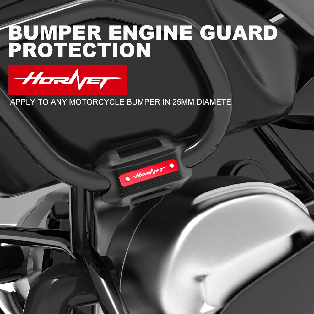 Moto Crash Bar Bumper Engine Guard Protection Decorative Block For Honda Hornet Cb600F Cb600 Cb599 Goldwing Gl1800 Hornet 600